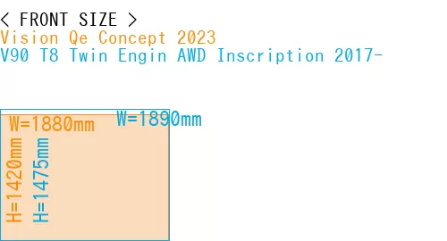 #Vision Qe Concept 2023 + V90 T8 Twin Engin AWD Inscription 2017-